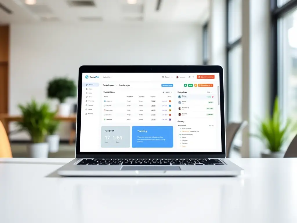 A screenshot of LASSFERA's software showcasing the tenant screening and application management tools, highlighting features like background checks and credit reports.