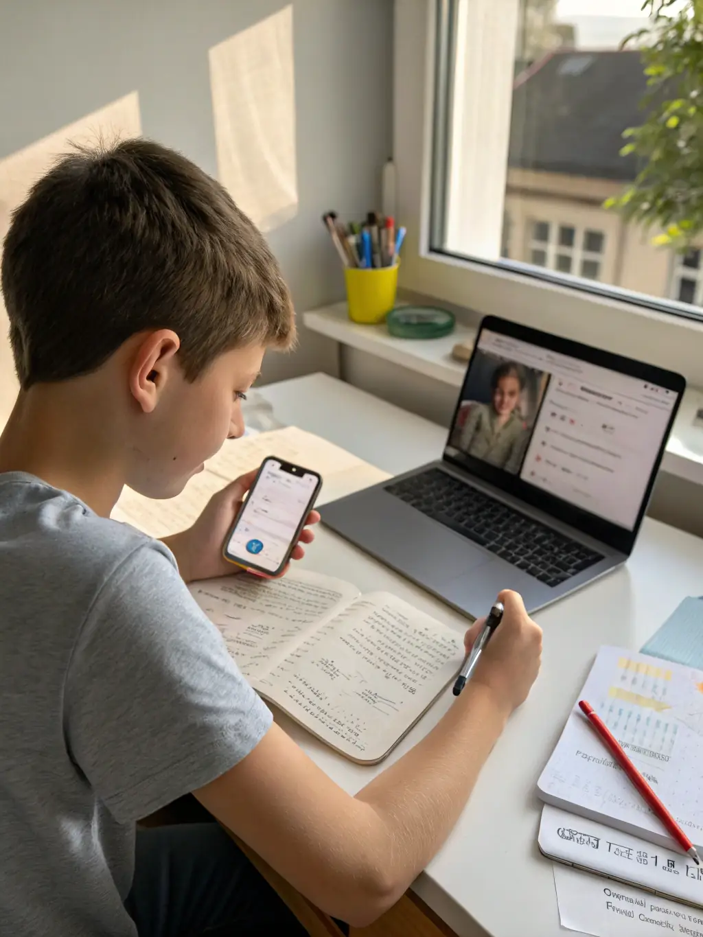 An image depicting a seamless communication channel between a landlord and a tenant through LASSFERA's messaging system.